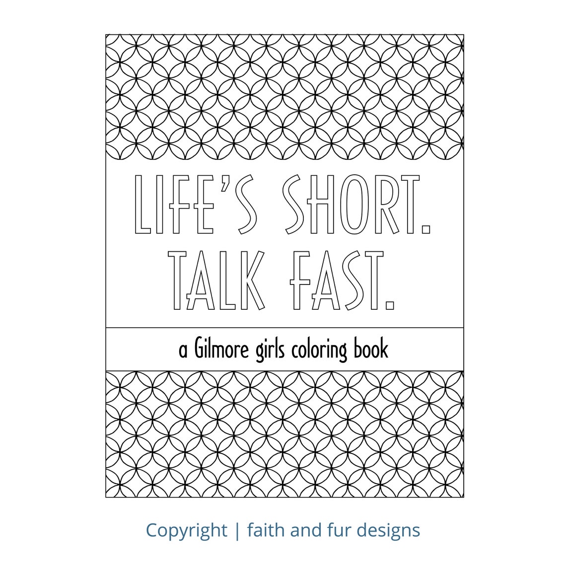 Gilmore Girls Coloring Book / Pages | Etsy