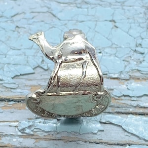 Camel Ring - Bethlehem - Silver Plated Statement Ring - Ring Made From Vintage Teaspoon Cutlery/Flatware/Silverware - Any Size Possible