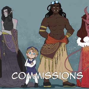 Character art, D&D commision art, Commission, Custom Portrait, illustration, OC's, Drawings, Fantasy