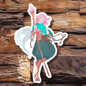 Caduceus Clay Sticker, Critical Role, Mighty Nein, Dnd