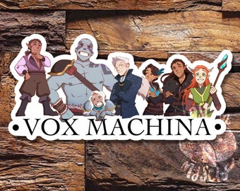 Vox Machina Sticker, Critical Role, Dnd