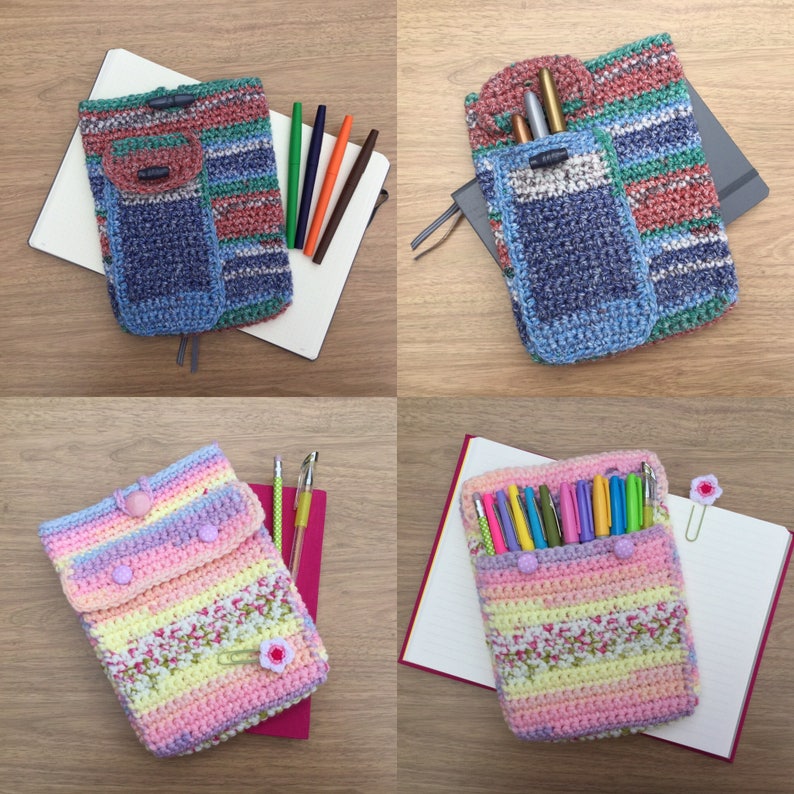 Crochet Pattern PDF Only A5 Planner Pouch Journal Case Book Etsy UK
