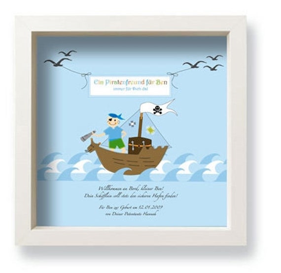 Ein Pirat für Dich Geschenk Geburt/Geburtstag Etsy