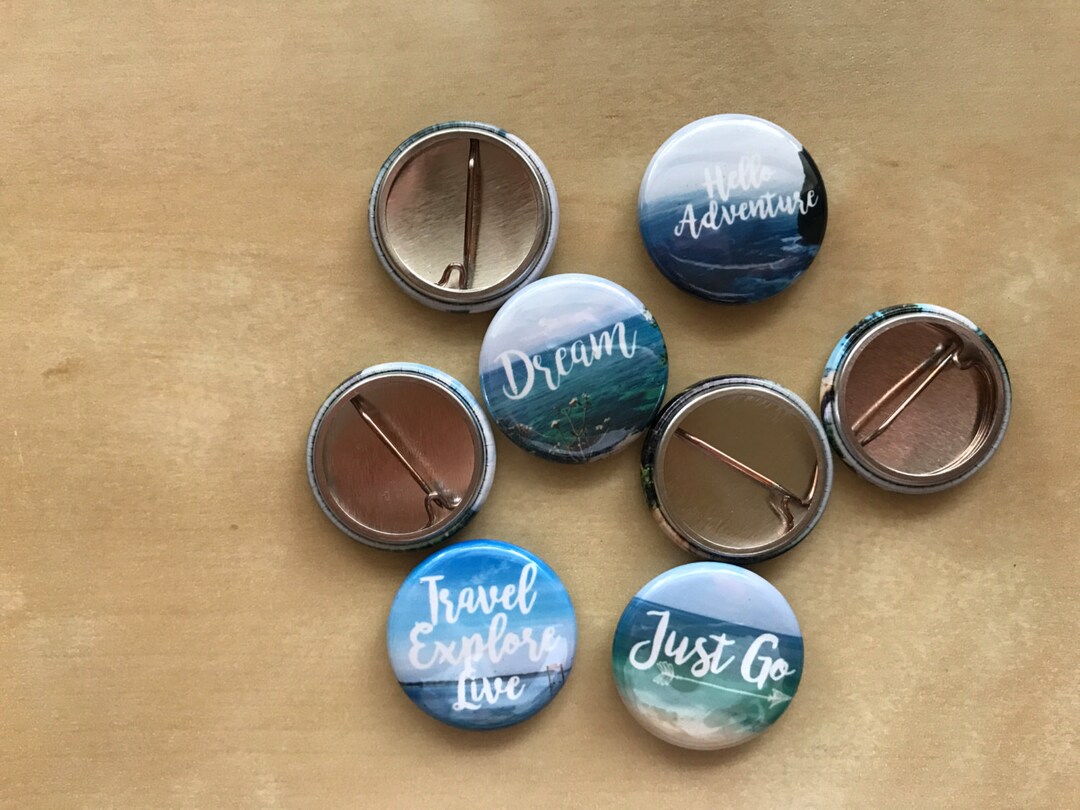 Travel Buttons Individual Button - Etsy