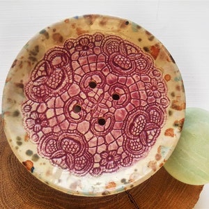 confetti ceramic soap dish, new home gift, ceramic sponge holder, pottery soap bowl, kitchen accessories, housewarming gift, soap shell