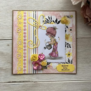 Carte fête des mères - Sarah Kay - Bonne fête maman