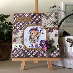 Carte Anniversaire fille ou femme Magnolia - Olive Tilda