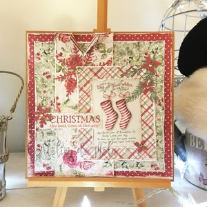 Christmas greeting card - Maja Design - Christmas socks