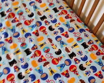 superhero crib sheet