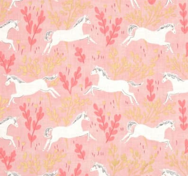 Pink Gold Metallic Glitzbaby Girl Beddingdots Geometric Etsy