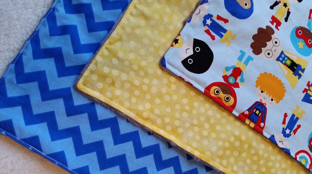 Burp Cloths Burp Cloth Baby Boy Superhero Burp Clothesbaby Etsy UK