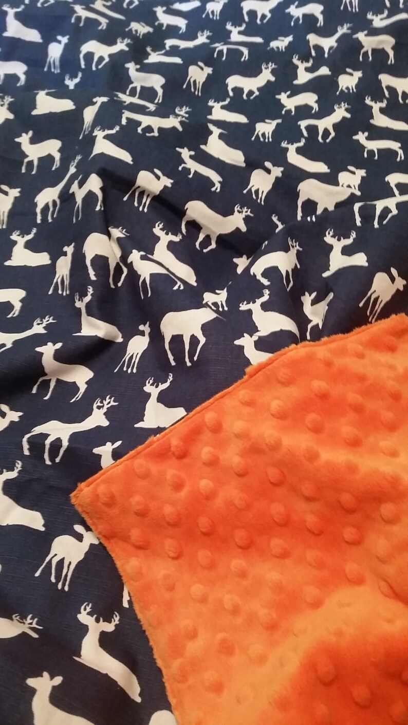 Navy Gray Custom Baby Boy Bedding Deer Buck Arrows Teepee Etsy