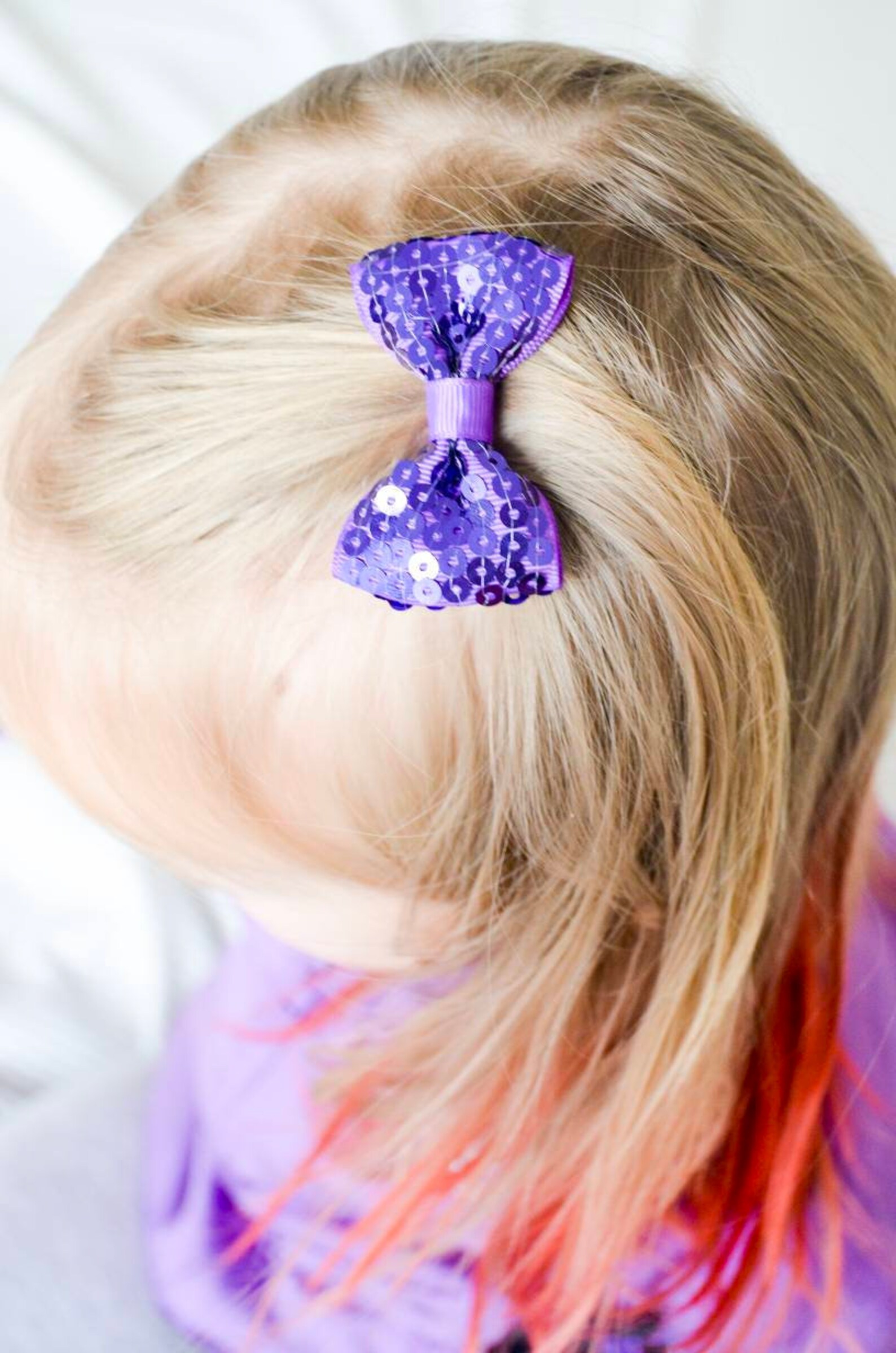 Logan sequin hair bow Small Bow Infant Bow Baby Bow Etsy
