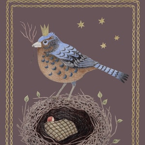 Guardian Bird - Print | children's illustration