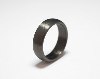 Carbon Fiber Ring, Black Ring, Carbon Ring, Men's Wedding Band, Wedding Ring, Men's Ring, Gift Ideas, Best Friend Gifts