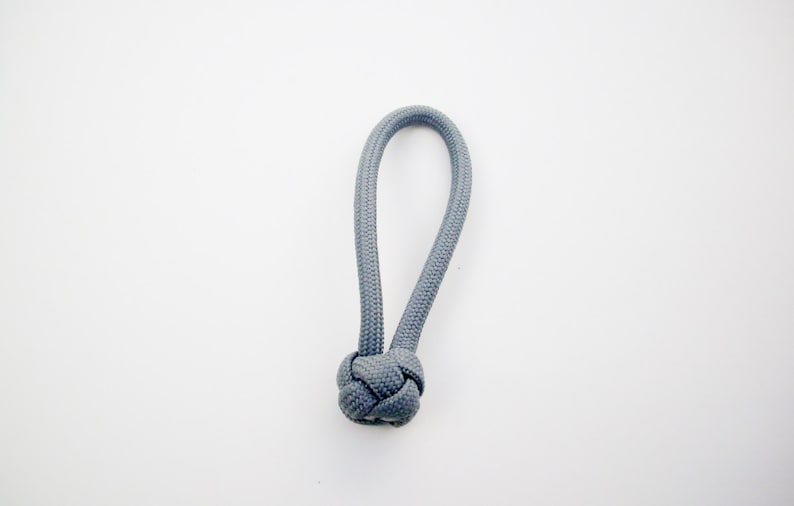 Diamond Knot Paracord Zipper Pull, Parachute Cord Pulls, Para cord Zipper Pulls perfect for Jackets, Notebooks, Sports Bag and Backpack image 3