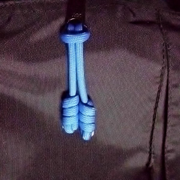 Acorn Paracord Zipper Pulls