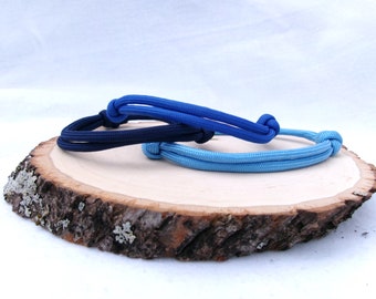 Paracord Bracelet, Adjustable Minimalist Surfer Cord Bracelet, Nautical Rope Bracelet, Friendship Bracelet