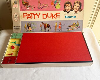 Vintage 1963 Milton Bradley Patty Duke Game Complete Rare TV Show Board Game Box