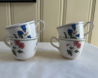 4 Homecraft by Noritake Ireland Summer Estate Flat Cup Mug