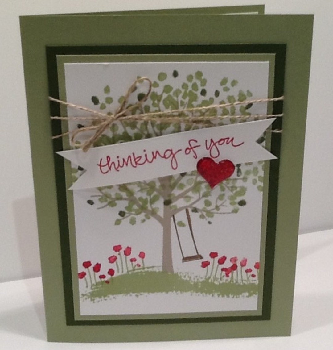 Stampin up Thinking of You Card -handmade Encouragement Card - Hand ...