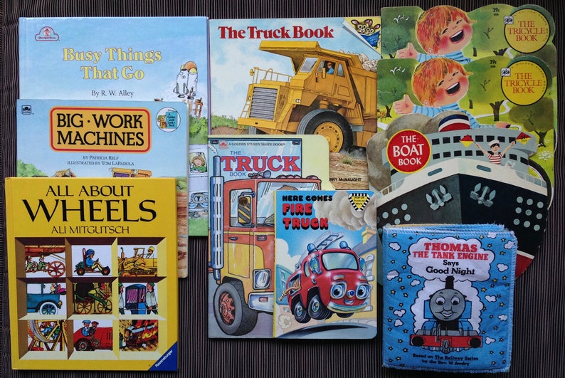 Thomas Tank Engine Tricycle Book Boat Book All About | Etsy