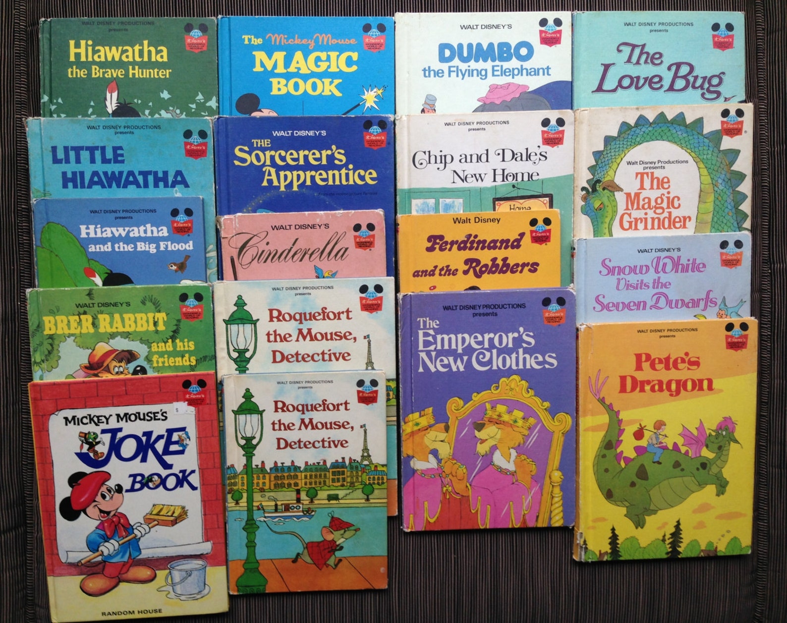 Disney Books Golden Wonderful World Reading Popup Sound Etsy