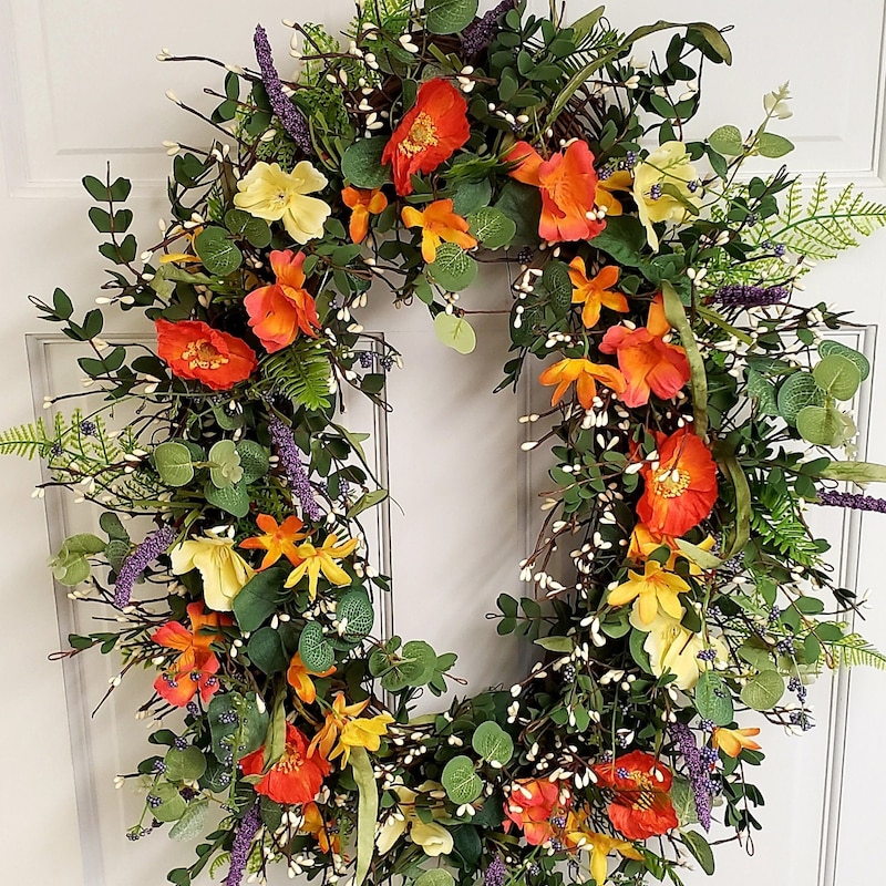 Oval Wreaths - Etsy