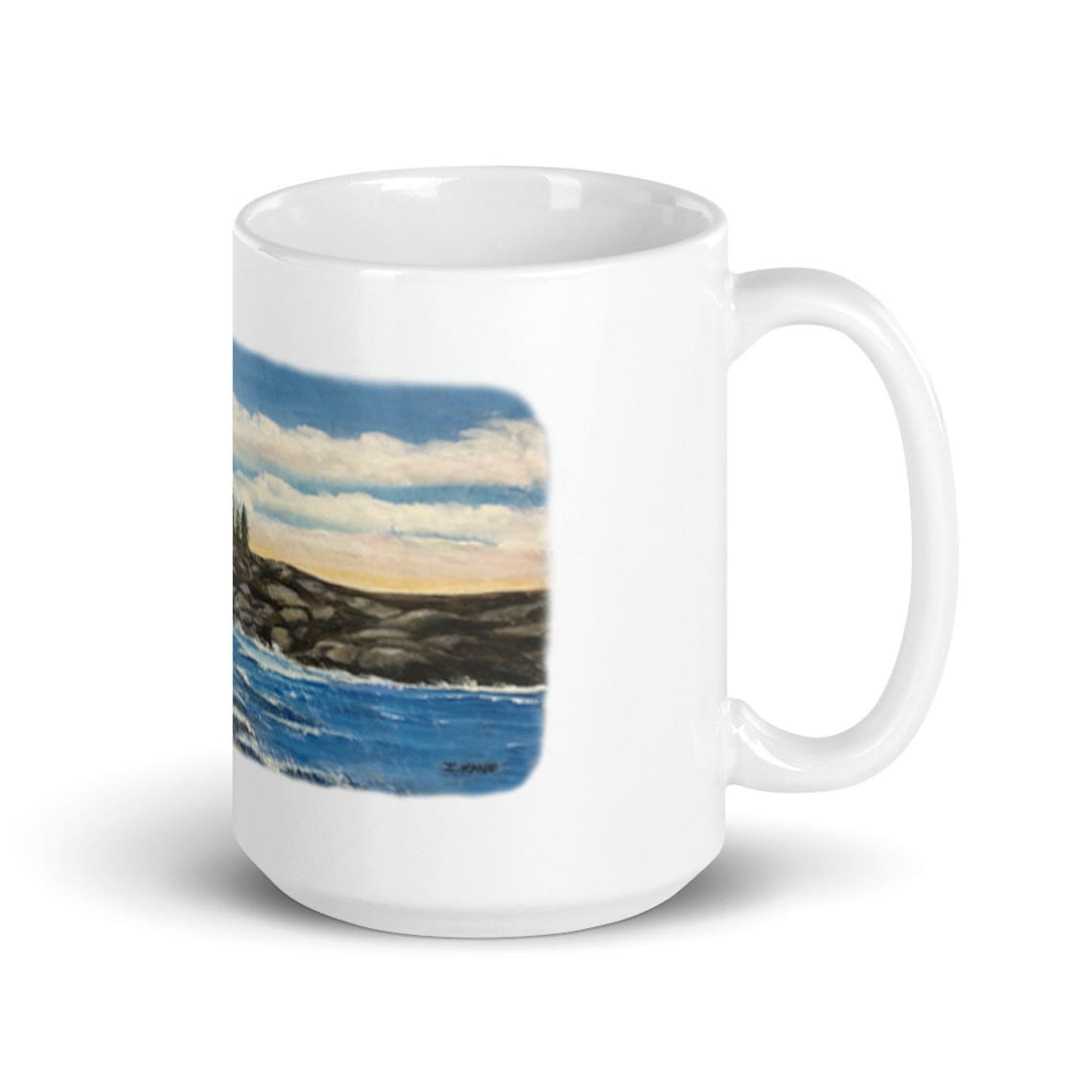 Lighthouse Mug Etsy