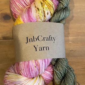 Pansies Sock on Fingering weight yarn