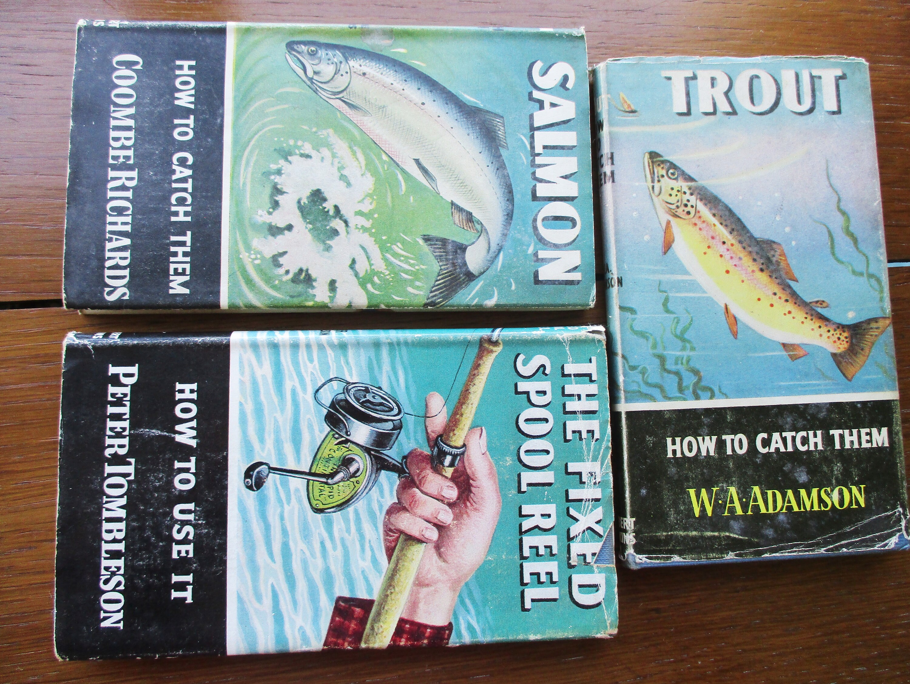 How to Catch Them Fishing Books Set of 10 Etsy