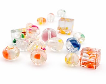 Geregenereerde plastic strandkralen voor het maken van sieraden Gerecycleerde kralen om te knutselen Kettingen Armbanden Pennen Bedels Handgemaakte epoxy