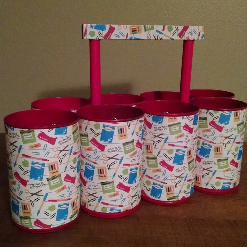FREE SHIPPING Classroom Caddy Pencil Holder Classroom Etsy