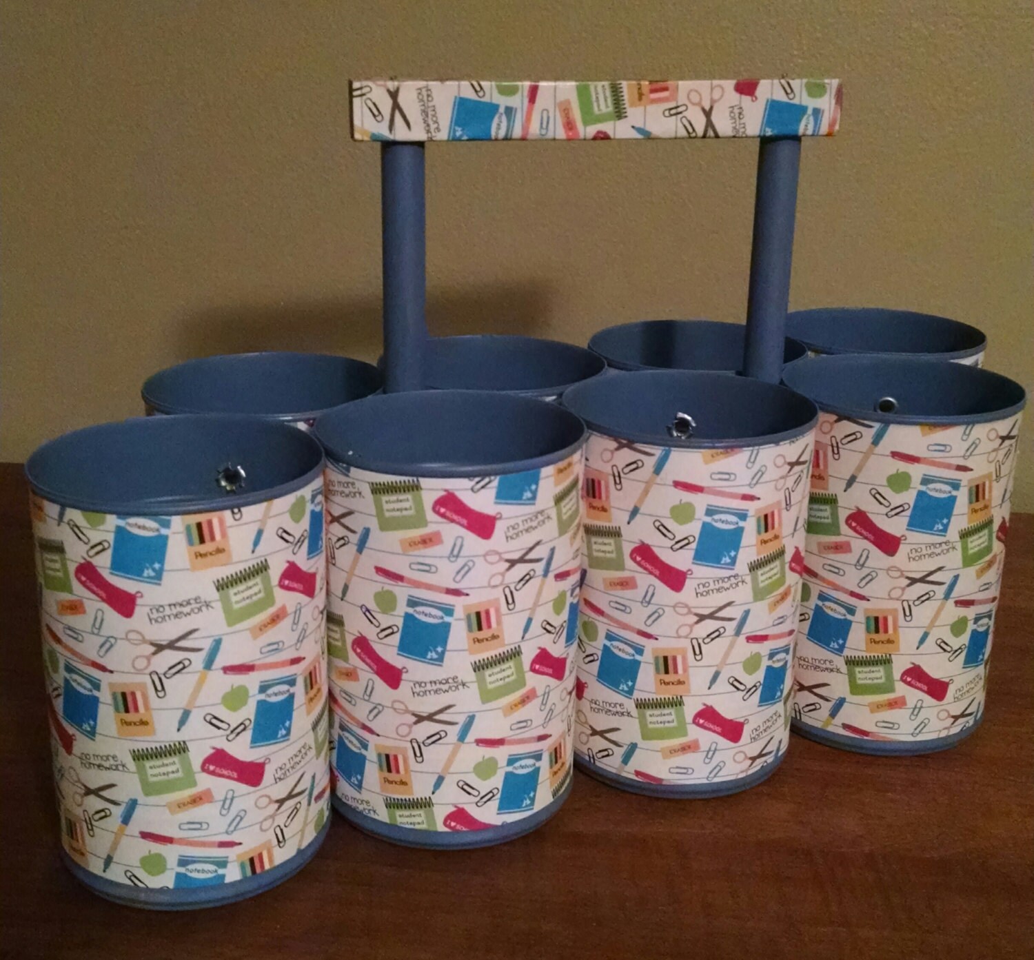FREE SHIPPING Classroom Caddy Pencil Holder Classroom Etsy
