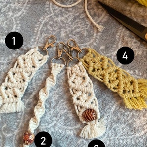 Macrame Keyrings