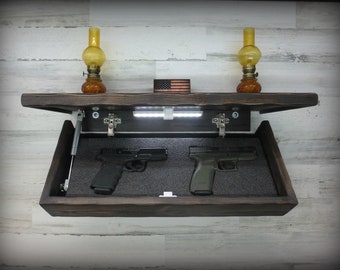 23" Rustic Pine Shelves 