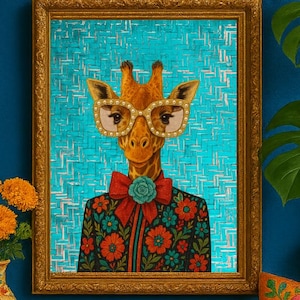 Maximalist Mexico Wall art, Colorful wall art, Mexico Wall Art, Colors of Mexico Wall Art