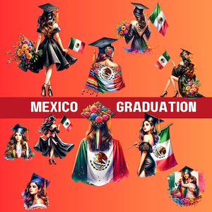 Mexican Graduation PNG Graduation Clipart College Graduation PNG Clipart for Mexican Graduation Cap Topper Mexico GraduationClipart