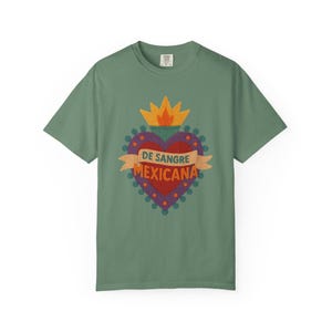 Mexico Shirts, Mexico Tees, Milagritos shirts, mexico pride shirt, Latina Shirt, Mexico Clothing Light Green