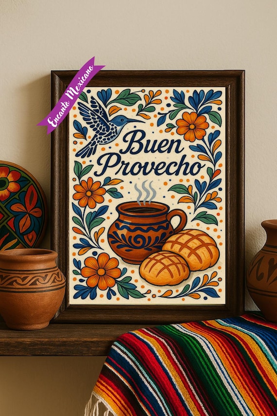Pan dulce Mexico Wall art, Mexican wall art, Mexico Panecito dulce, mexico prints, mexico decor, Pan dulce art, Cafecito wall art
