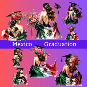 Mexican Graduation PNG Graduation Clipart College Graduation PNG Clipart for Mexican Graduation Cap Topper Mexico GraduationClipart