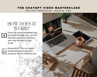 ChatGPT Video Masterclass: Learn Powerful AI Language Models, Level Up Your Conversational Skills, Online Course