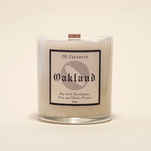 Olfactorie Oakland 10 oz Candle