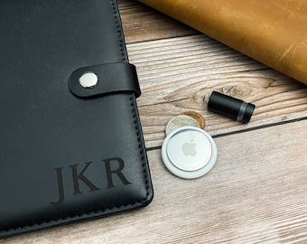 Personalized Leather Passport Holder Wallet Cover | Travel Gifts for Men or Women |