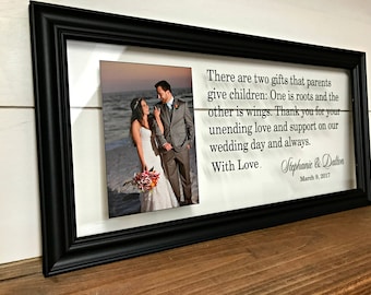 Wedding Gift Parents Etsy