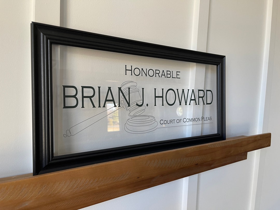 Personalized Gift for Judges Judge Gifts Scales of Justice Law Firm