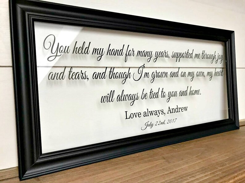 etsy parent wedding gifts