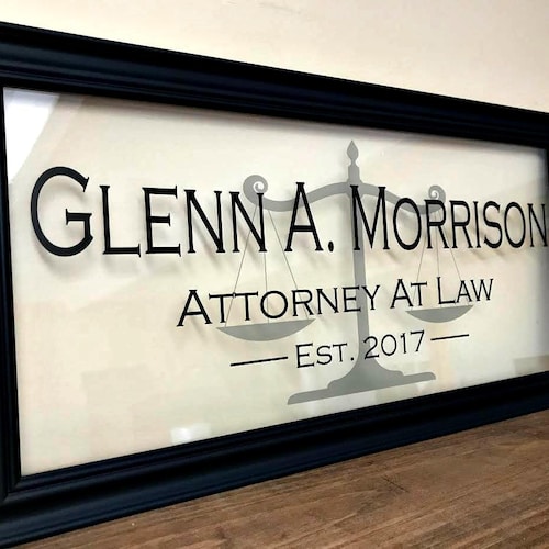 Law Office Decor Lawyer Gift Law School Graduation Gift Etsy