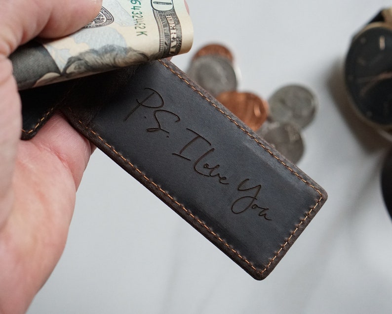 Personalized Engraved Money Clip for Men Gift for Him Gifts Etsy