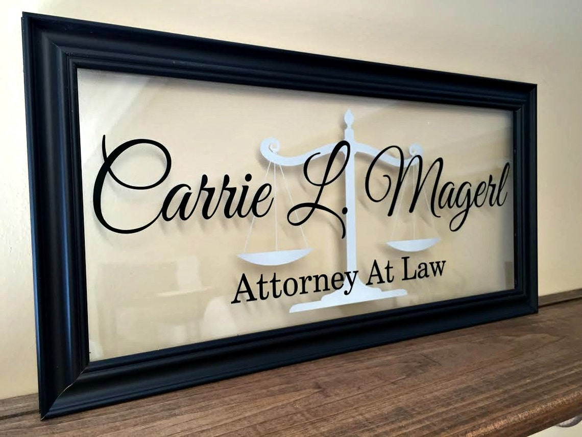 Lawyer Gift Gifts for Lawyers Attorney Gift Commercial Etsy